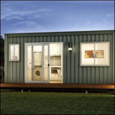 quality Modern 40ft Flat Pack Prefab Container House With Floor Plan factory